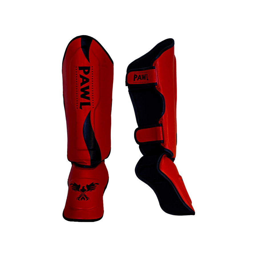 Canilleras Apex Rojas