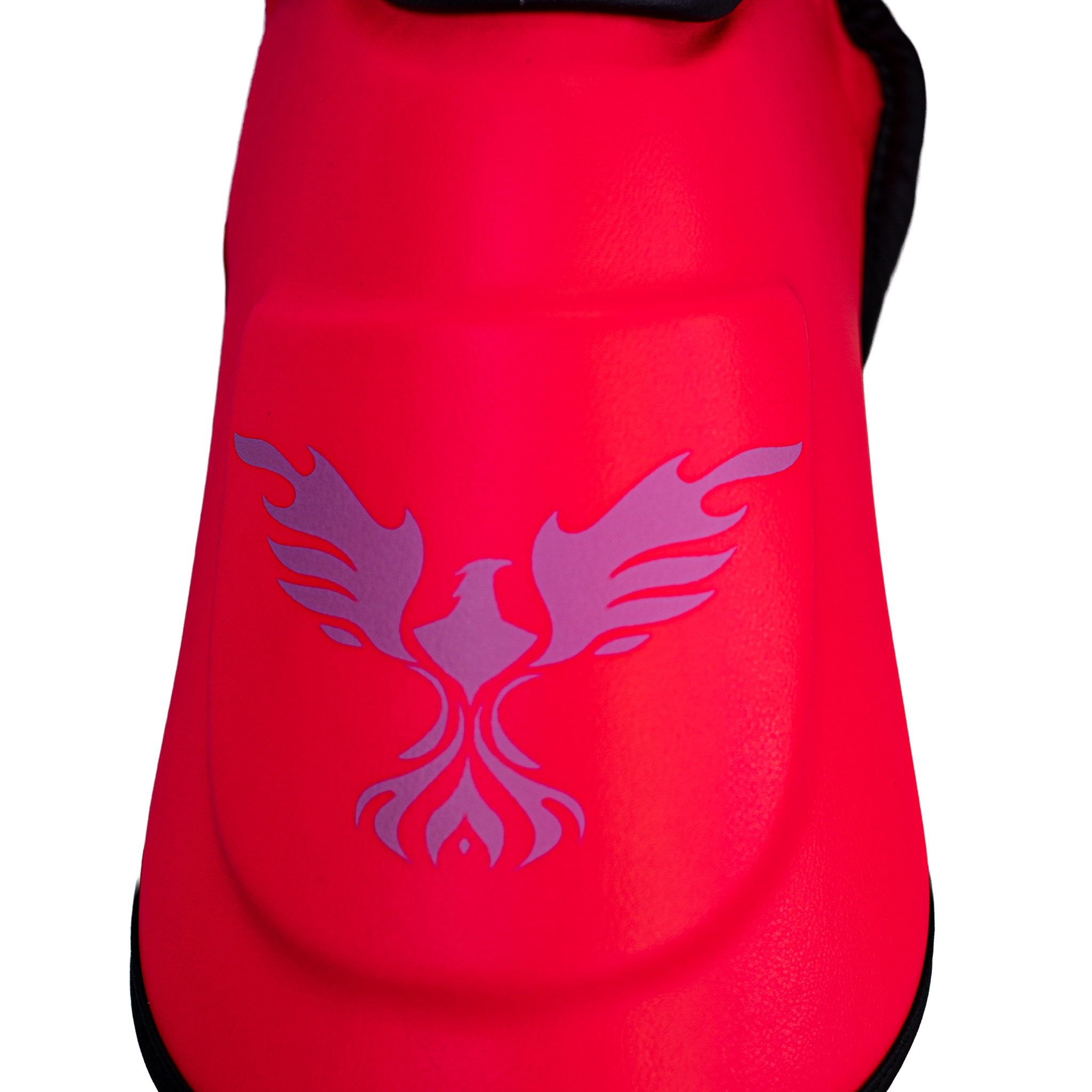 Canillera deportiva rosa para entrenamiento y ssparring