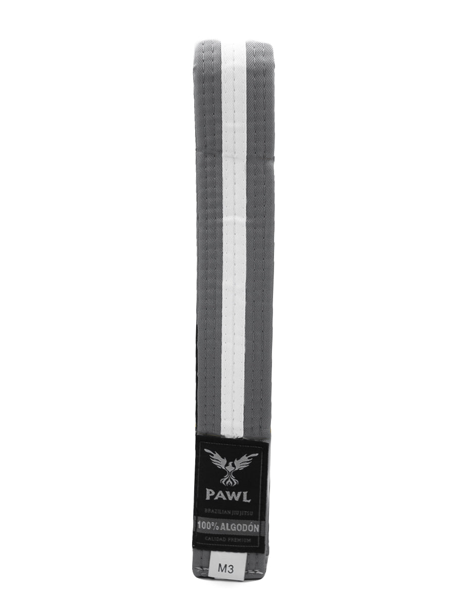 Cinturón Gris niño BJJ