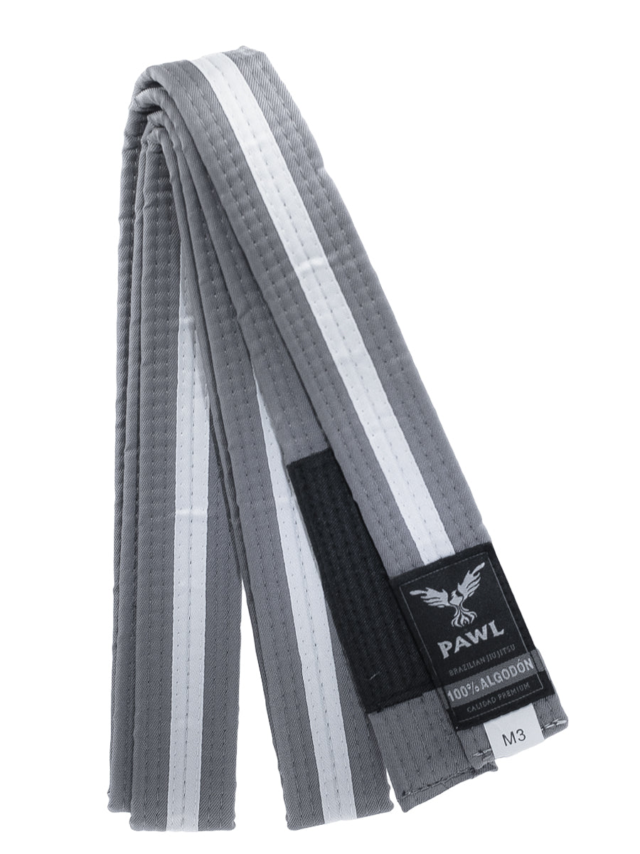 Cinturón Gris niño BJJ