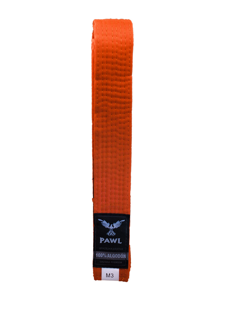 Cinturón Naranja niño BJJ