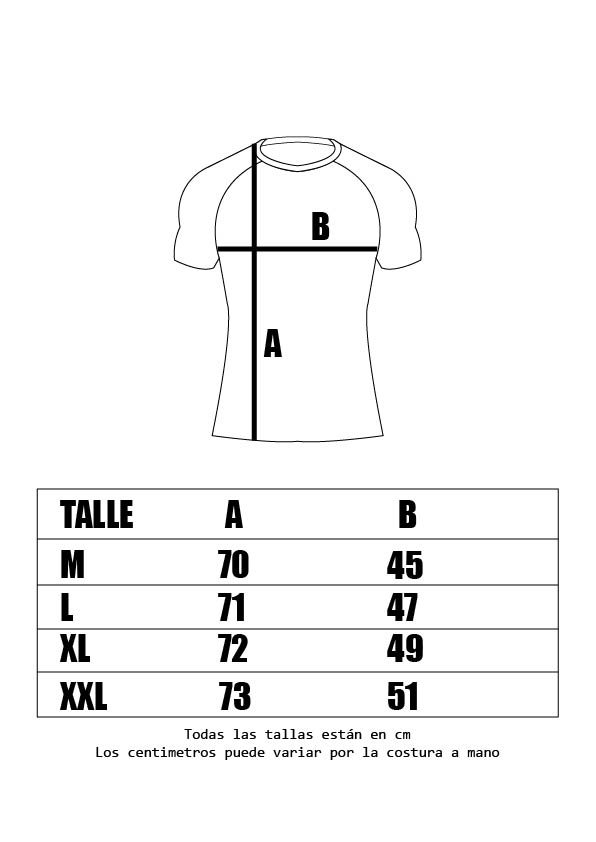 Guía de tallas rashguard 
