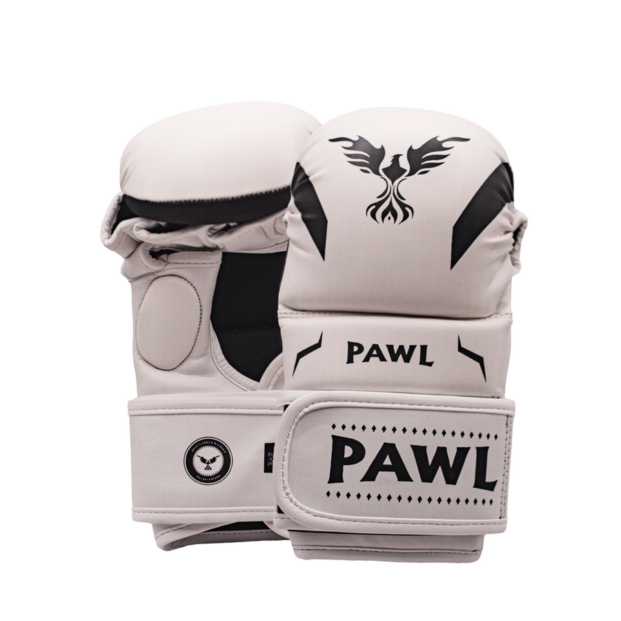 Guantillas MMA Blancas Sparring