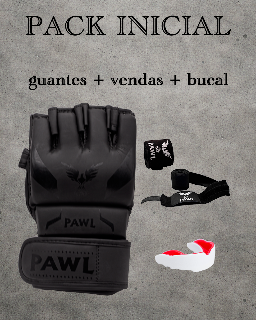 Kit MMA completo para entrenamiento con equipamiento básico