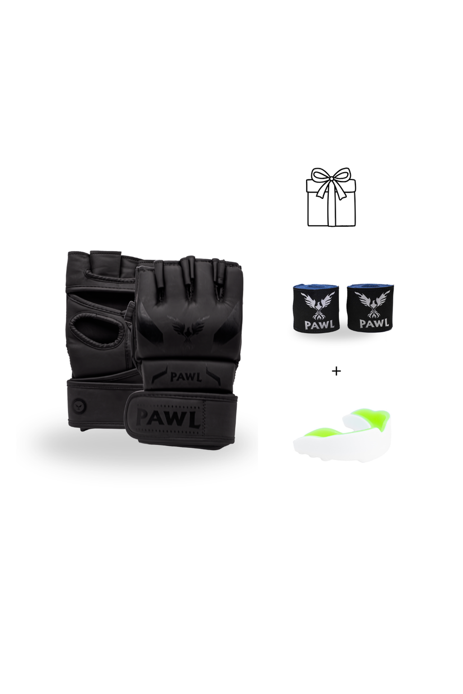 Pack Inicial MMA Negro PRO