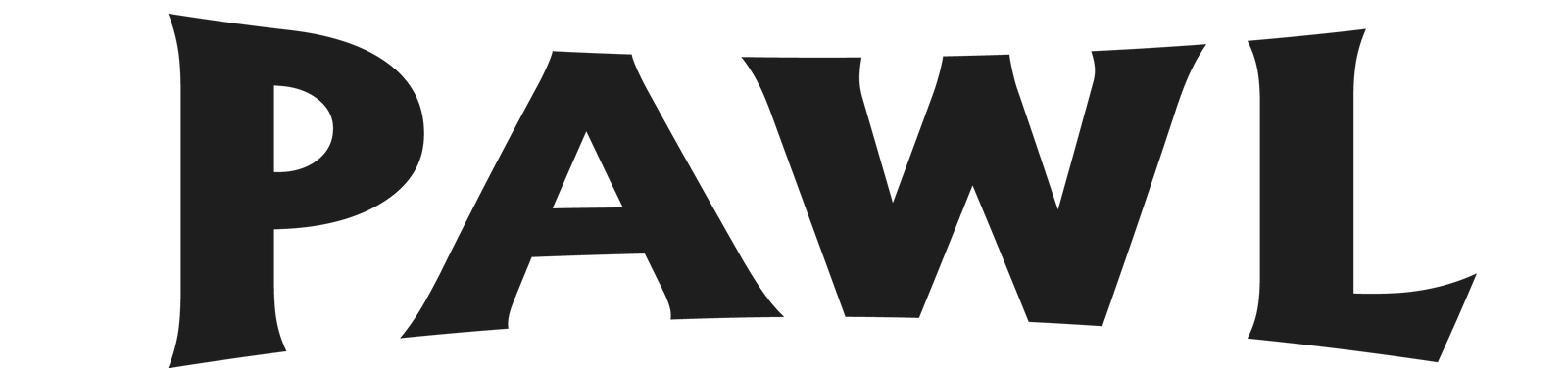 Logo marca deportiva bjj pawl negro