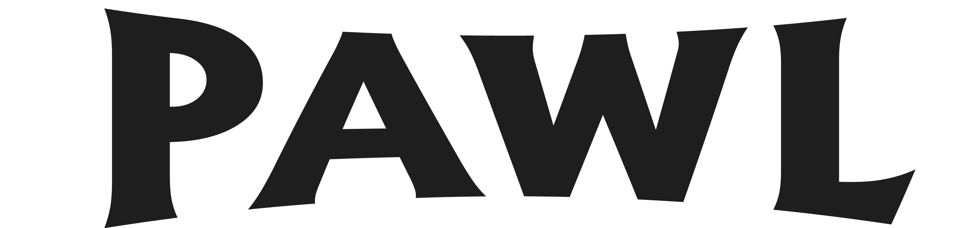 Logo marca deportiva bjj pawl negro