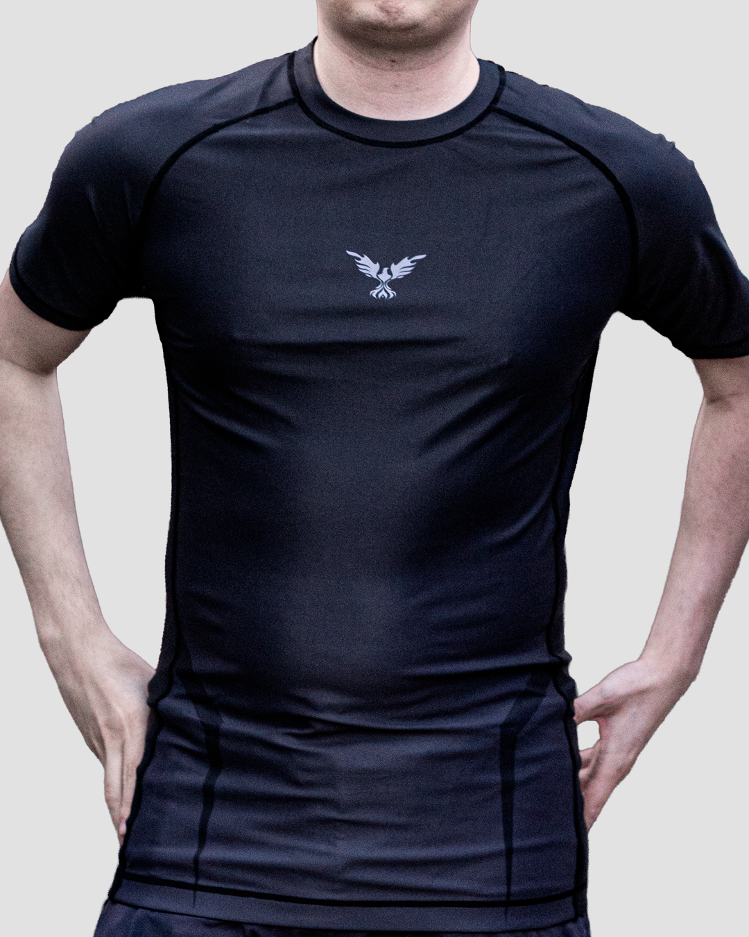 RASHGUARD HERO NEGRA - PRO SERIES