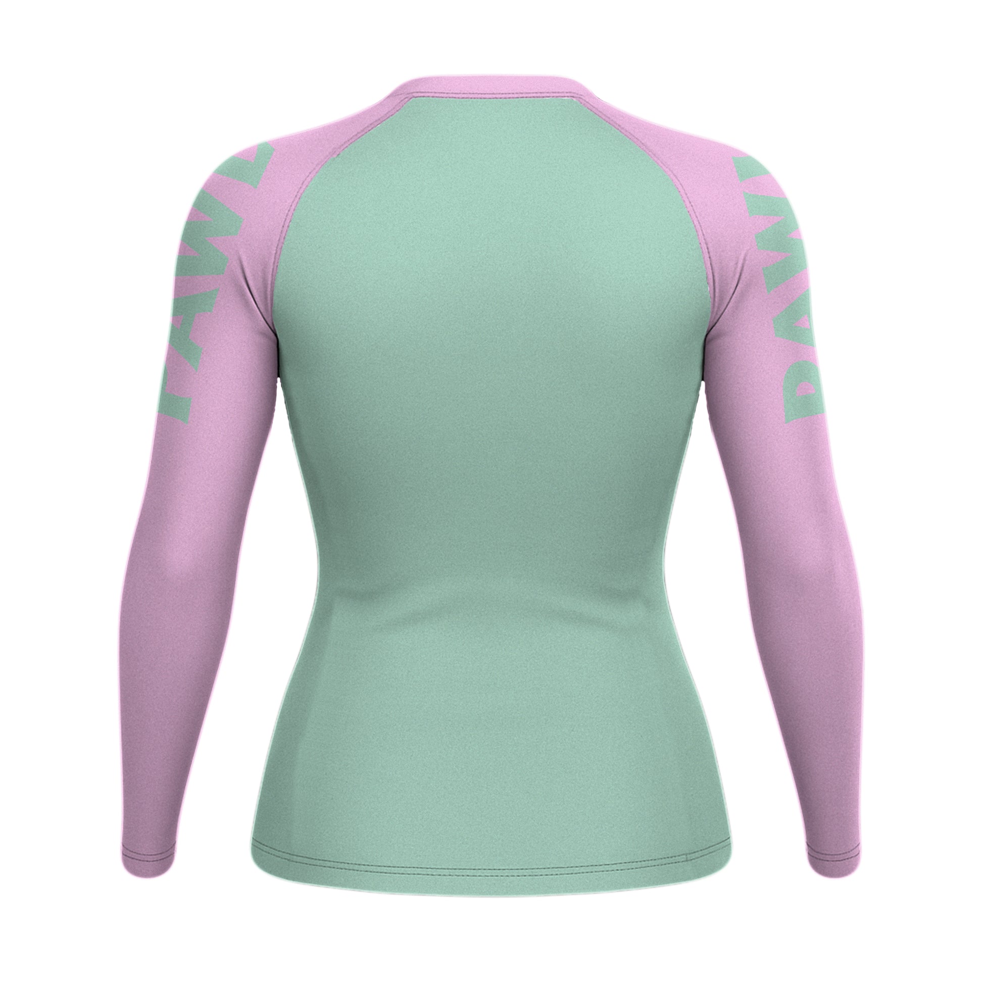Rashguard Verde Menta Rosa Chicle