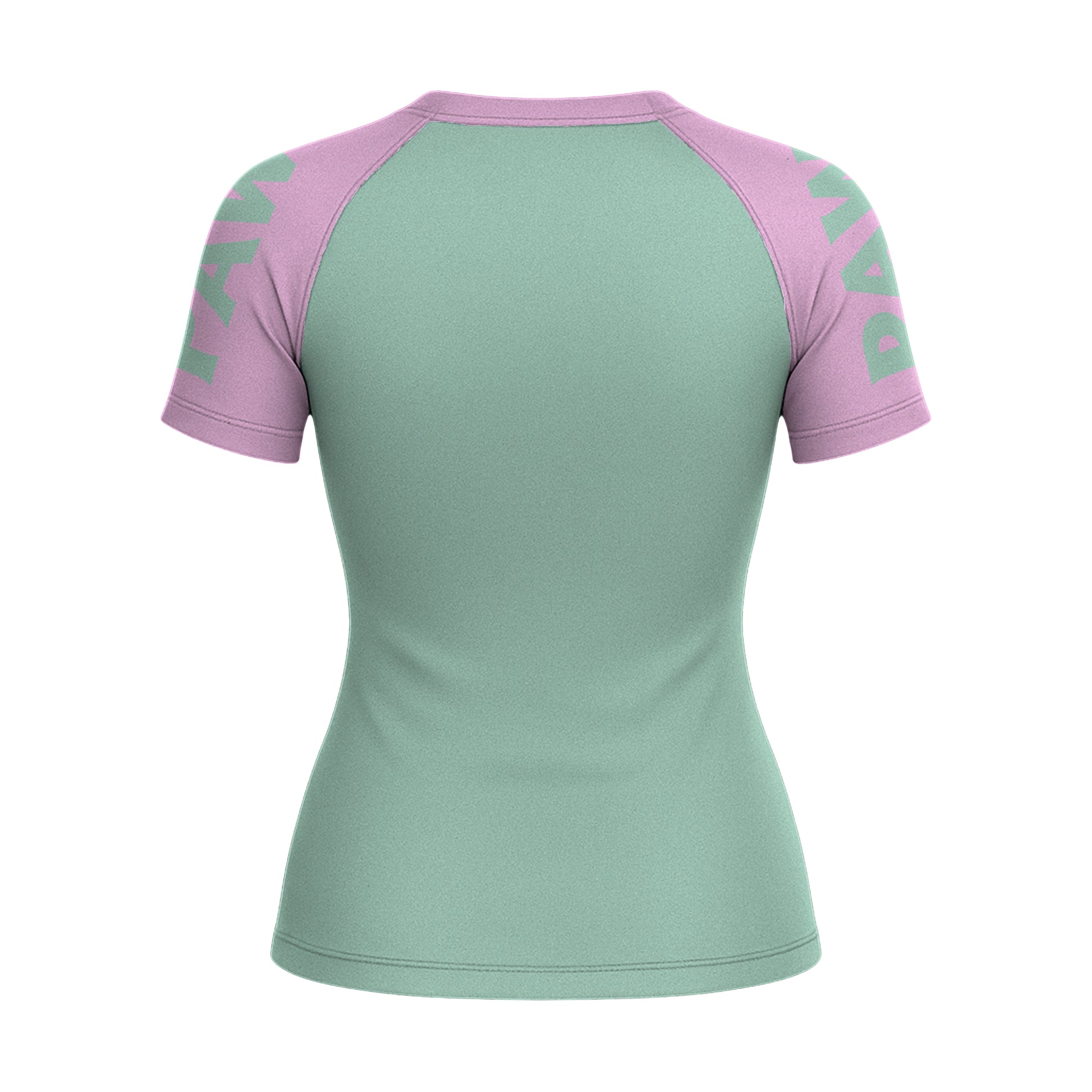 Rashguard Verde Menta Rosa Chicle
