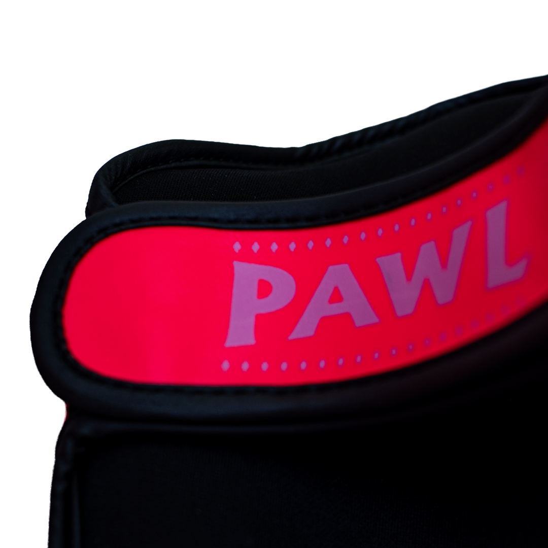 Canillera deportiva kick boxing con velcro