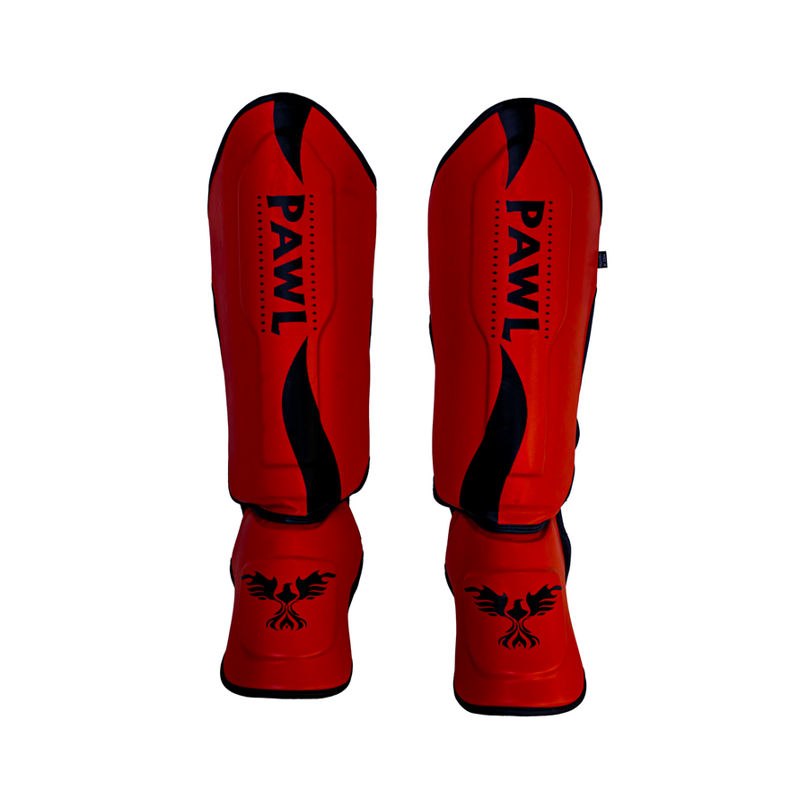 Canilleras Apex Rojas