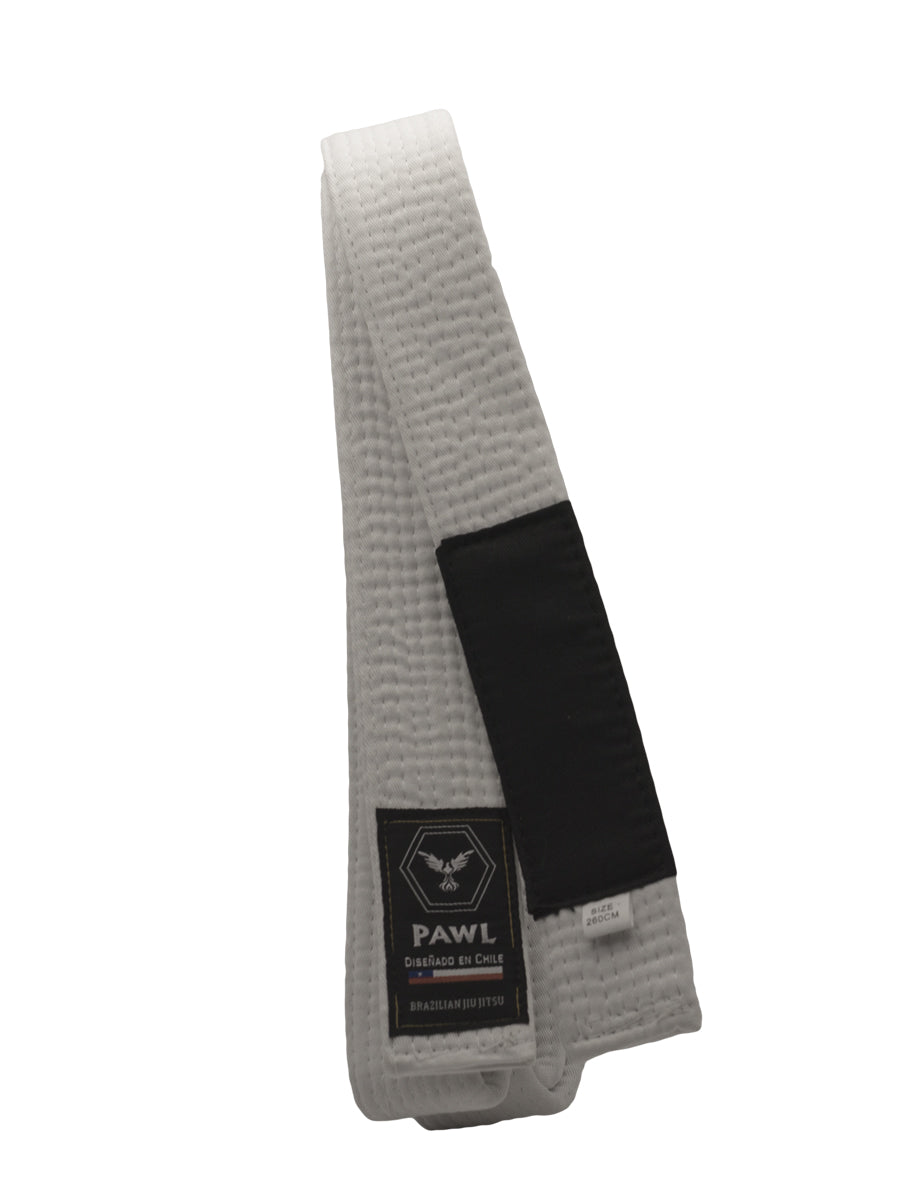 Cinturón BJJ blanco de alta calidad para entrenamiento