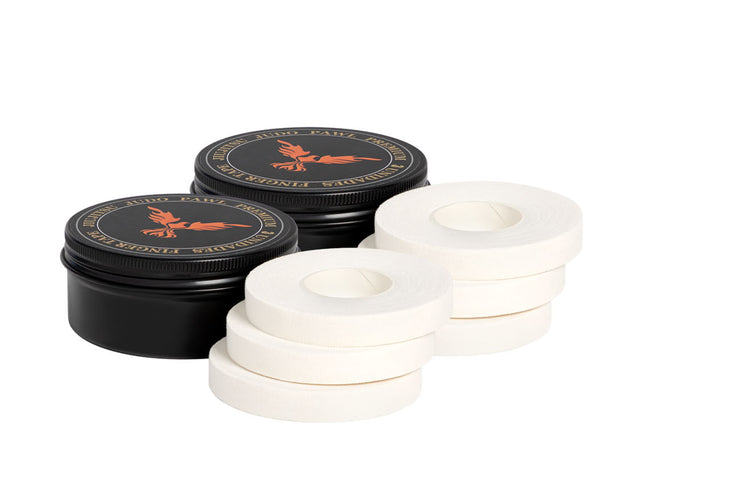 Finger tape BJJ blanco y negro pack para protección de dedos