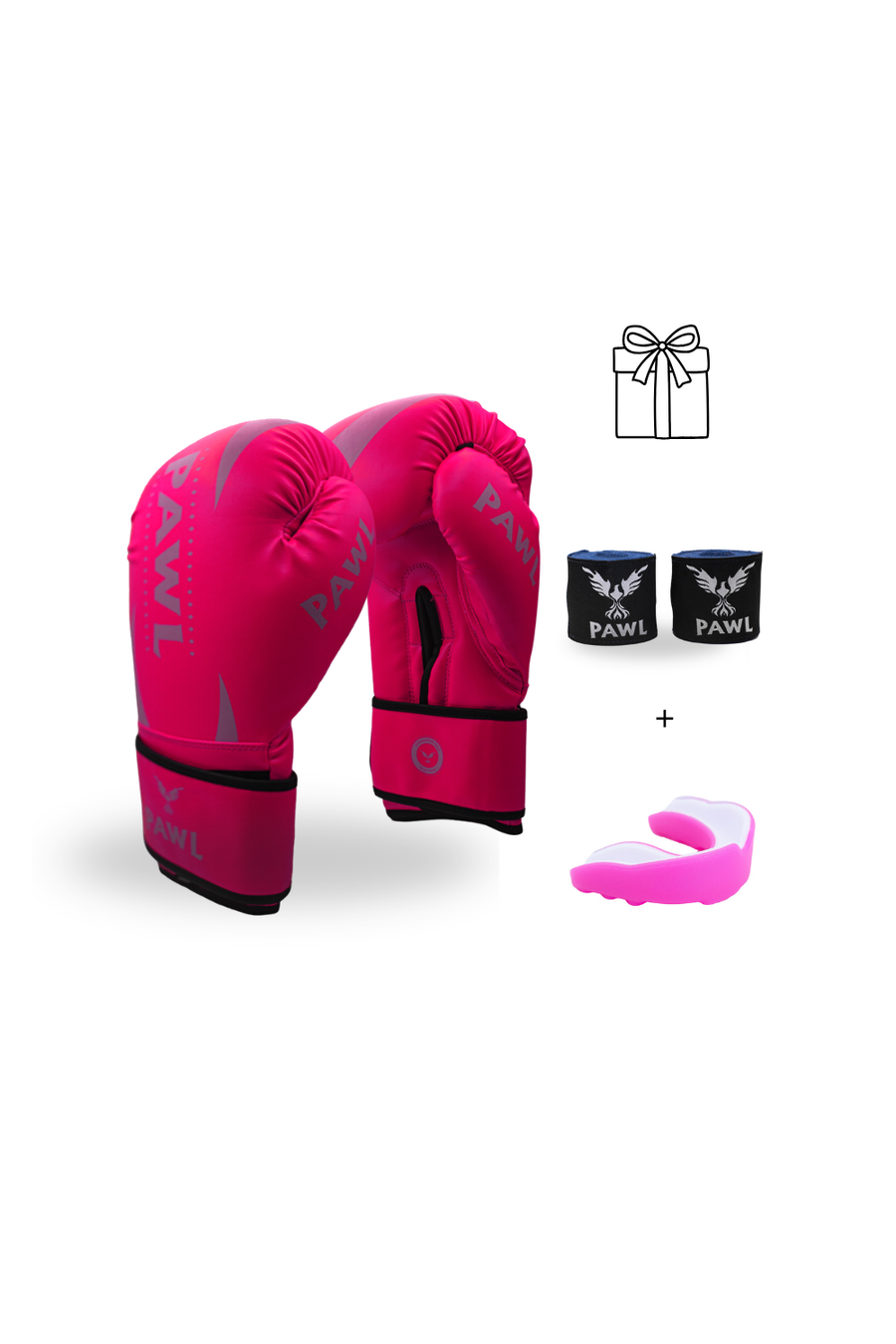 Guantes de boxeo rosados colección Apex, ideales para entrenamiento de boxeo y MMA, calidad premium en Chile