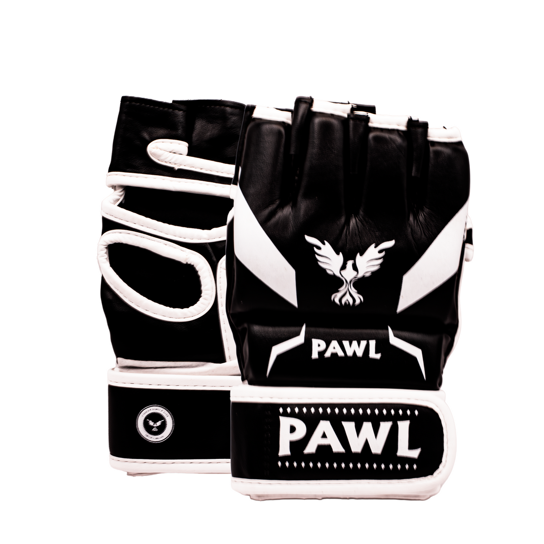 Guantillas MMA blancas para entrenamiento y combate en Chile