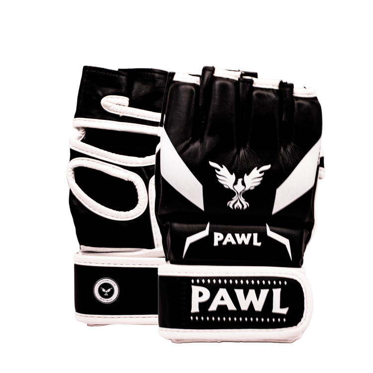 Guantillas MMA blancas para entrenamiento y combate en Chile