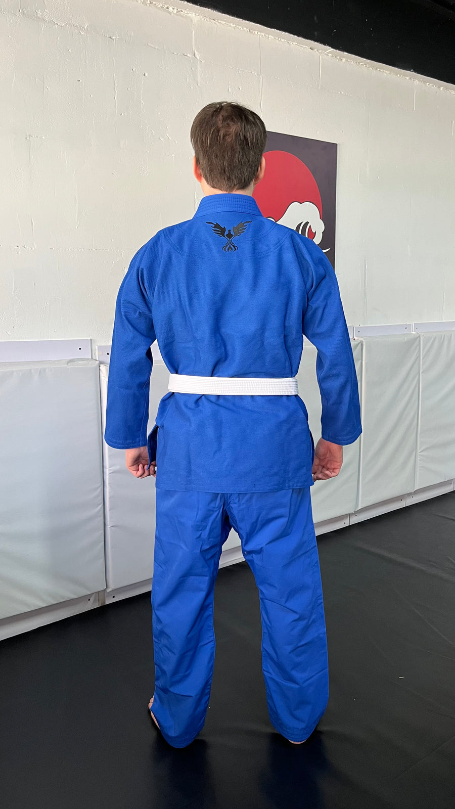 Kimono Brazilian Jiu Jitsu Azul + Cinturón Blanco