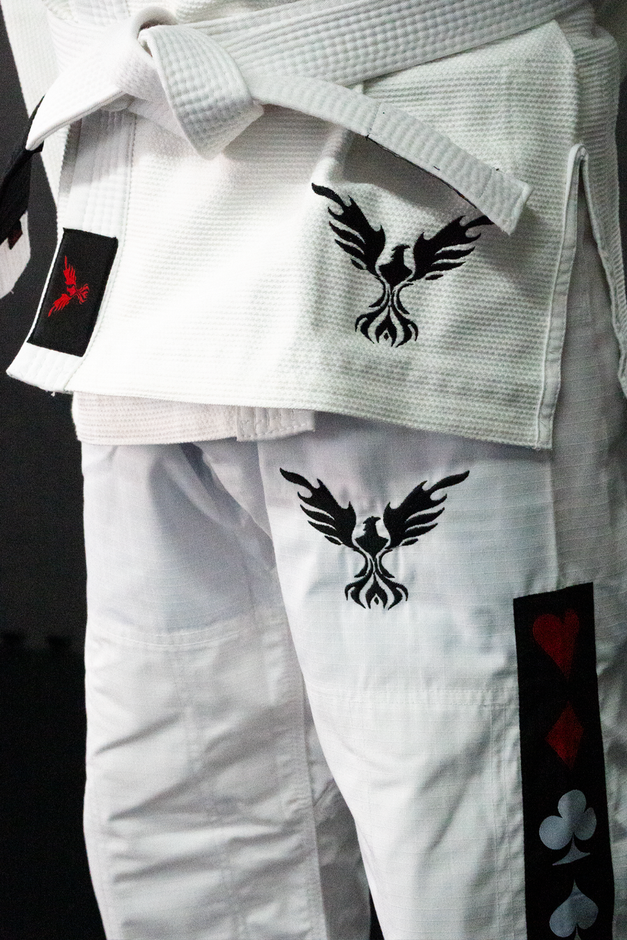 Gi Póker Brazilian Jiu Jitsu Blanco