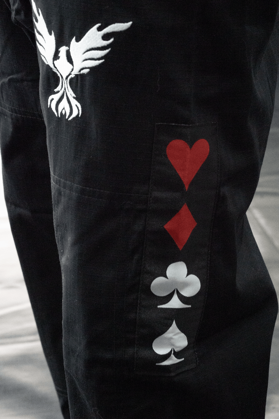 Gi Poker Brazilian Jiu Jitsu Negro